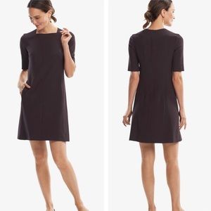 MM Lafleur Emily Dress In Fig Brown Size 10